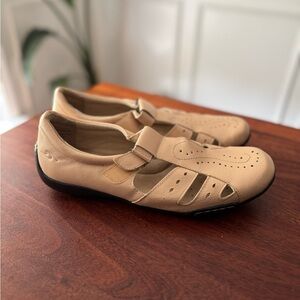 DR SCHOLLS Size 10 W Advanced Comfort Series Tan Mary Jane Loafer
